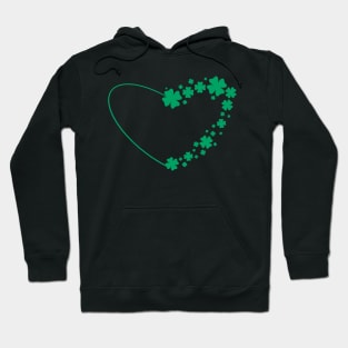 Shamrock heart Hoodie